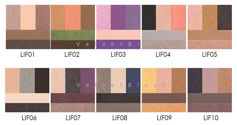 3-NYX Love in Florence Eye Shadow Palette - Choose Your Favorite 3-VelvetBlush
