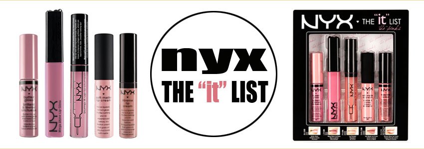 NYX The "IT" List - Lip Gloss Set TIL01 The Pinks