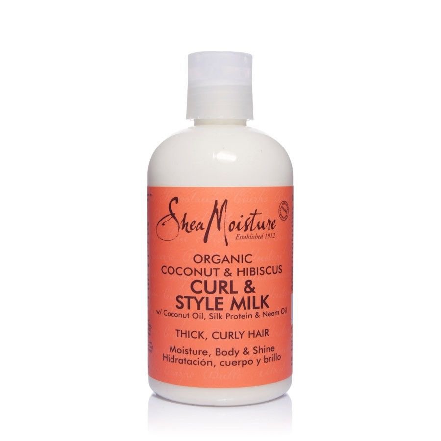 Shea Moisture Coconut & Hibiscus Curl & Style Milk 8oz - VelvetBlush