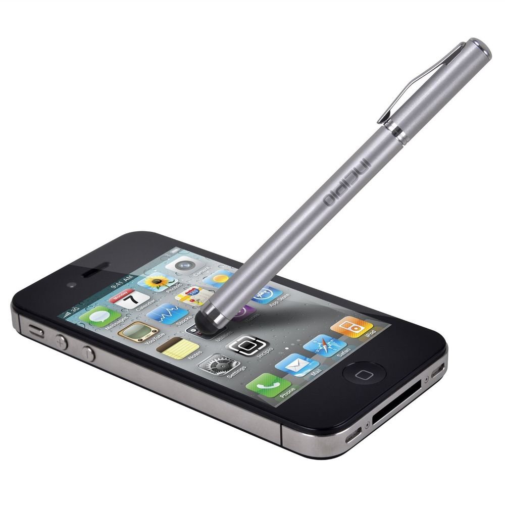 Incipio Inscribe PRO Universal Stylus & Pen - Silver