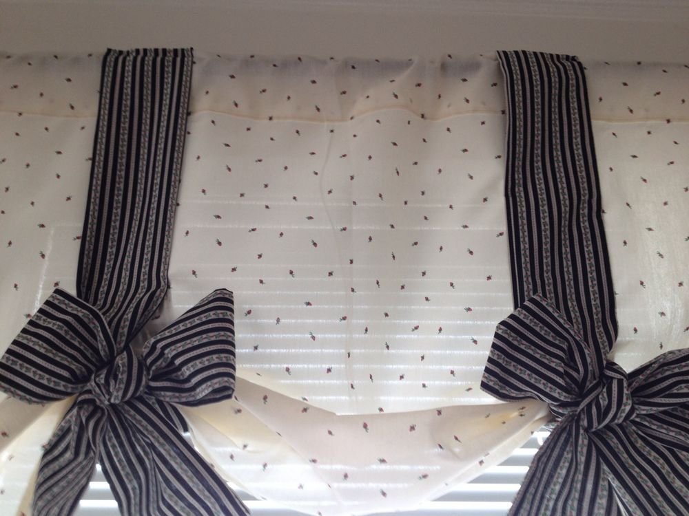 Handmade Tie Up Valance