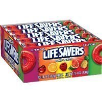 LifeSavers 5 Flavor Hard Candy, 1.14-Ounce Rolls (Pack of 60)