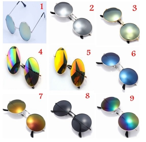 Unisex Steampunk Sunglasses Vintage 50s Cyber Goggles