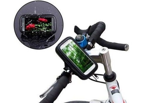 Waterproof Rotating Bicycle Bike Mount Handle Bar Holder Case For Apple iPhone