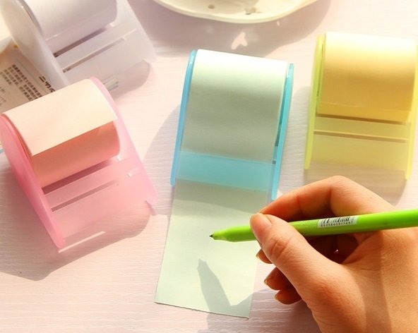 Adhesive Tape Form Coiled Sticky Notes Post-it Note Random