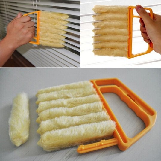 Windows Cleaning Brush Detachable Washable Shutters Brush