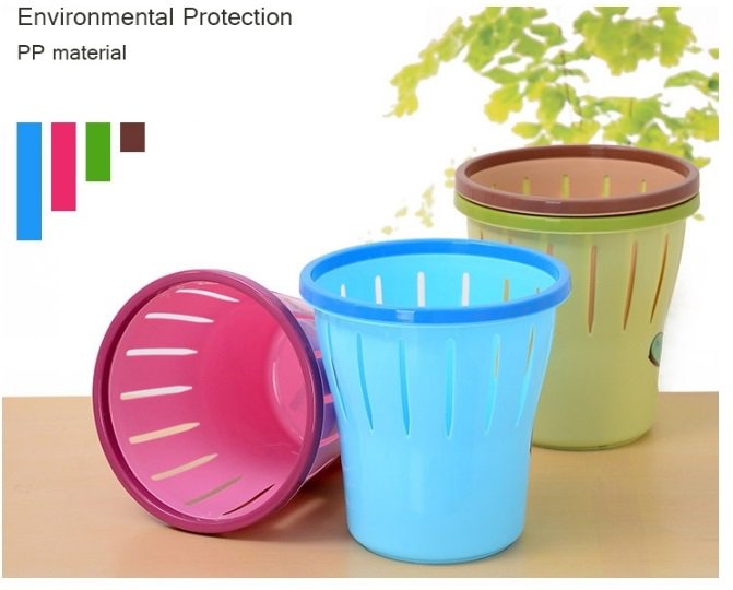 Bucket Durable Office Garbage Rubbish Clamp Anti Ship Fixation