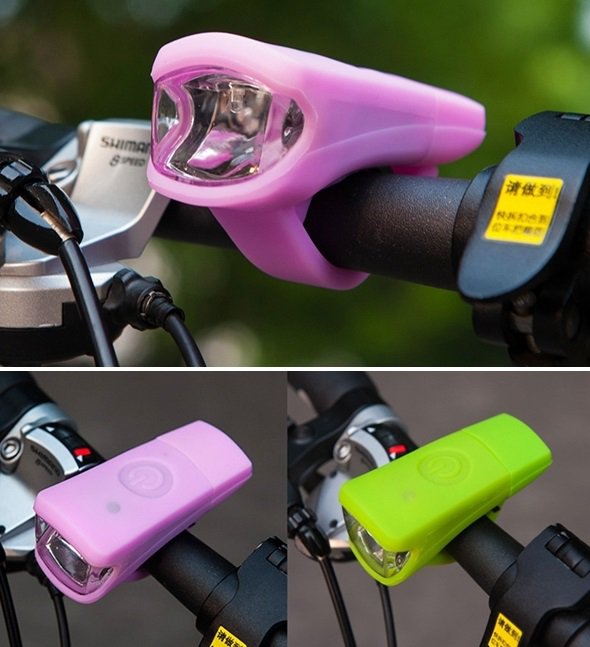 250LM 3W LED USB Rechargeable Head Light Flash Bicycle Bike Stop Rear Tail Lamp