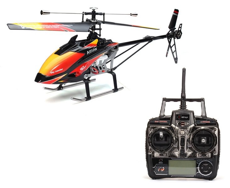 V913 Dual Brushless Helicopter BNF With 2200mAh Batteries