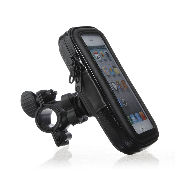 Bicycle Waterproof Phone Case Pouch Handlebar Mount Holder For iPhone 5/5s