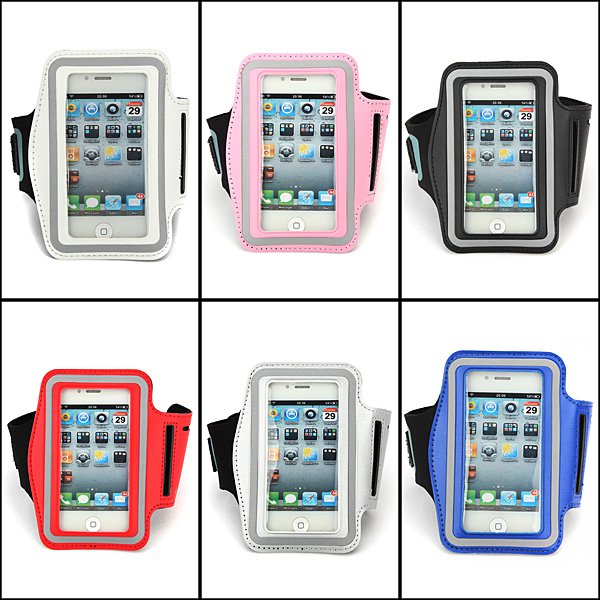 Running Sports Gym Waterproof Armband Case For iPhone 4 4S