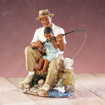 African American Father and Son