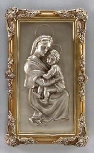 Mary and Child Plaque