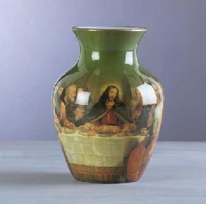Porcelain Vase The Last Supper