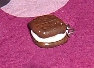 Handmade Ice Cream Sandwich Charm