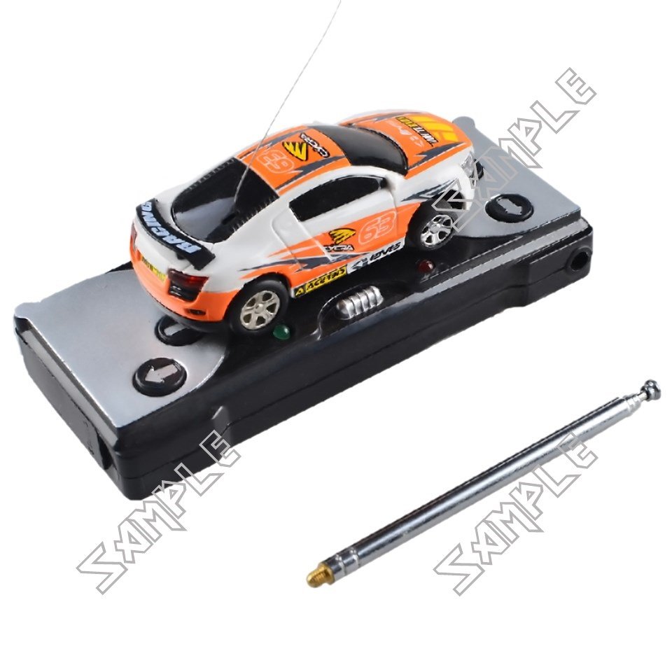 Remote controlled mini car (Orange/White)