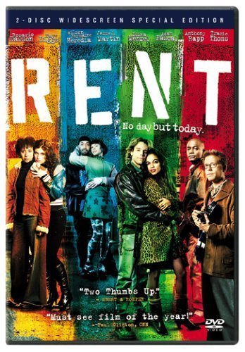 RENT - Idina Menzel, Rosario Dawson - DVD, NEW