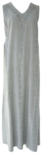 Grey Indian Kaftan Dress