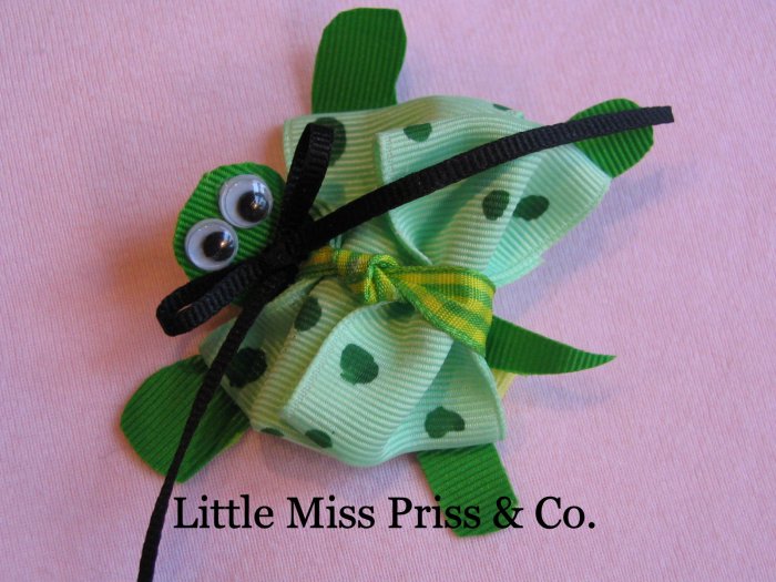 LMP Turtle Character Bow (Hairbow)