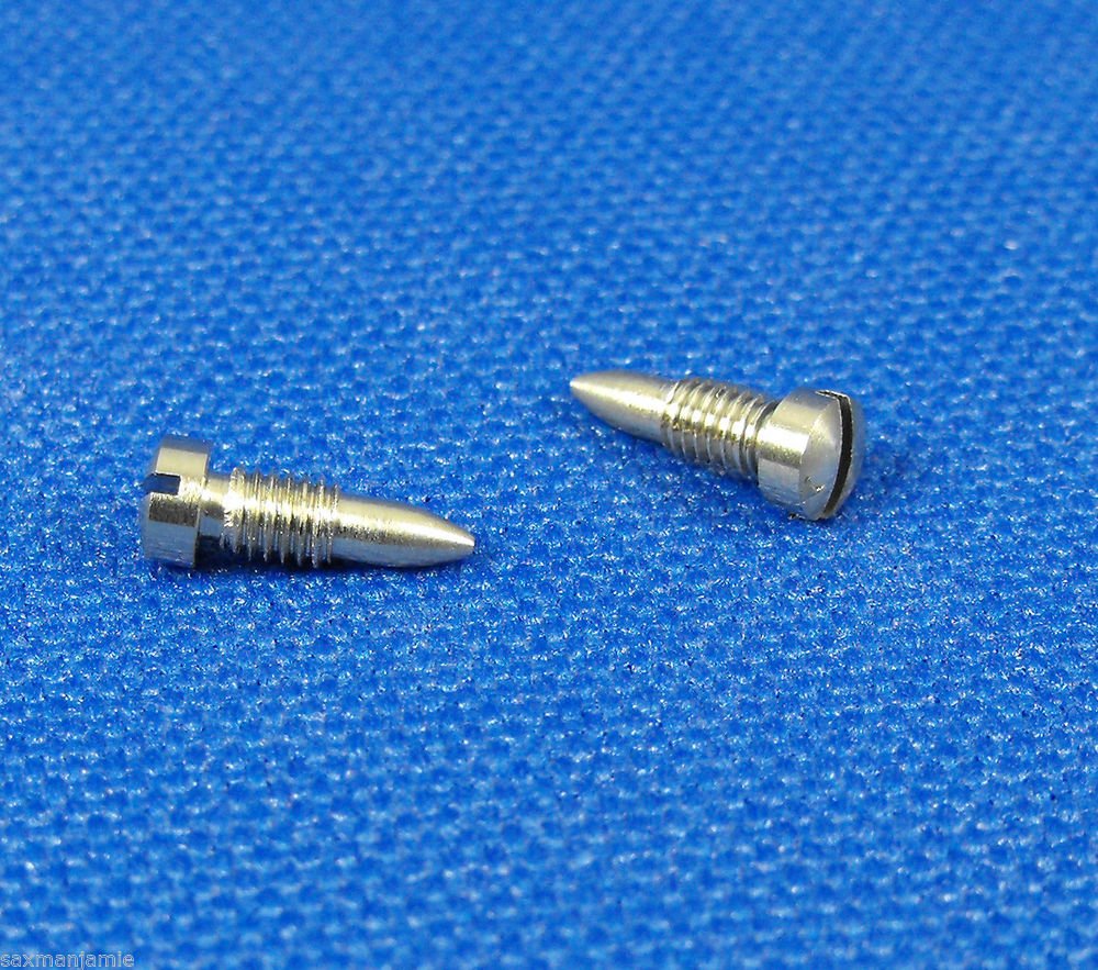 2 Selmer Paris Saxophone Pivot Screws Alto Tenor Baritone Sax Two Genuine Parts
