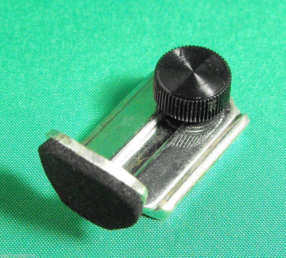 Adjustable Clarinet Thumb Rest, Silver Plated with Comfort Patch
