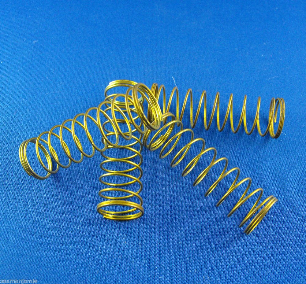 4 Genuine Bach model 879 Mercedes MarchingTuba Valve Springs