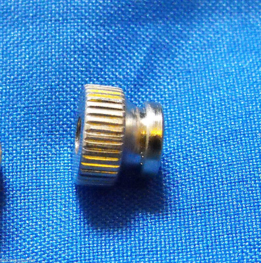 1 Nickel Bach Strad Trumpet 3rd Tuning Slide Stop Nut Genuine Stradivarius Part