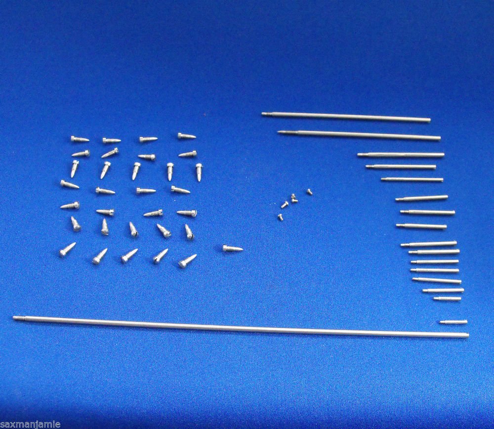 Screw Set Complete for Selmer Paris Series II, III Ref. 54, 36 Tenor Saxophone