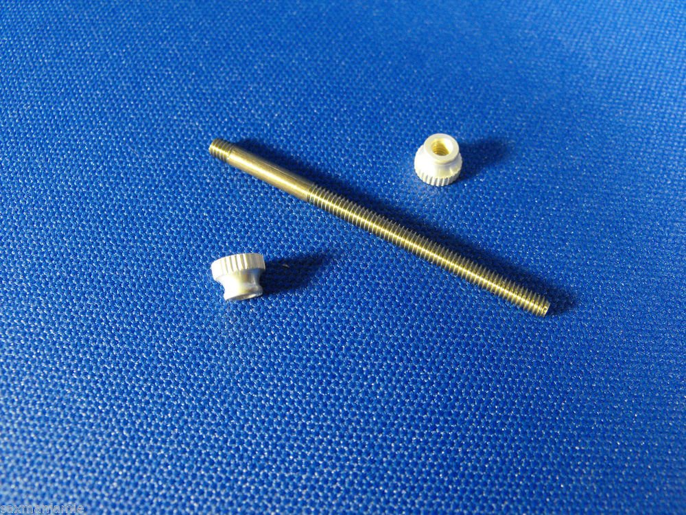 Trumpet Stop Rod with Nuts Conn 51BSP 52BSP King 2055S Silver Flair, Benge 3XSP