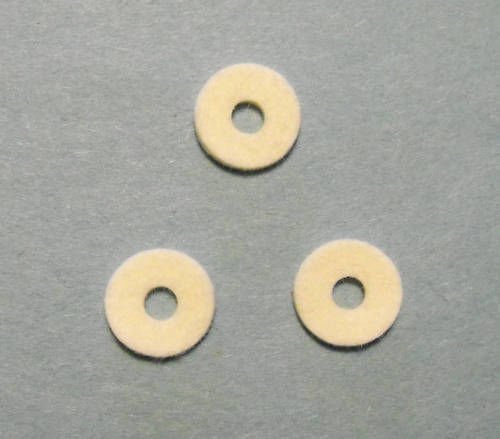 Set of 3 Bach Valve Stem Felts for Pro Models & others
