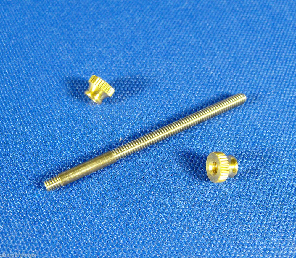 3rd Slide Stop Rod with nuts Conn 51BSP 52BSP Benge 2X, 3X, 4X, 5X, 6X, 6XM, 7X