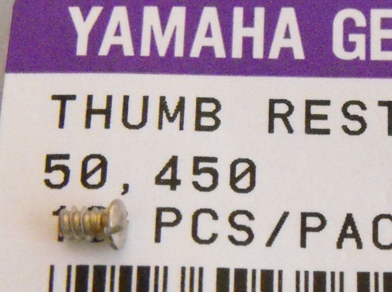 2 Yamaha Clarinet Thumb Rest screws Fit Many universal part