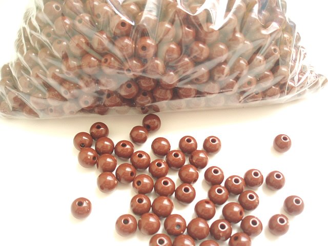 Beads:Brown (5 oz, over 500 units)