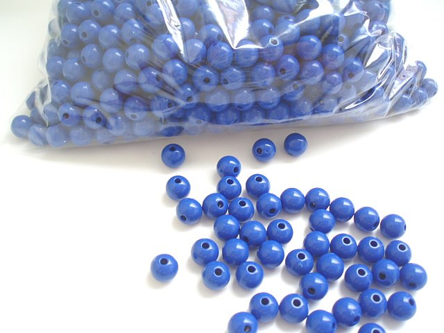 Beads:Royal Blue (5 oz, over 500 units)