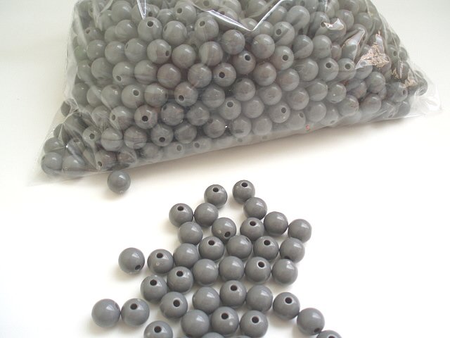 Beads:Dark Gray (5 oz, over 500 units)