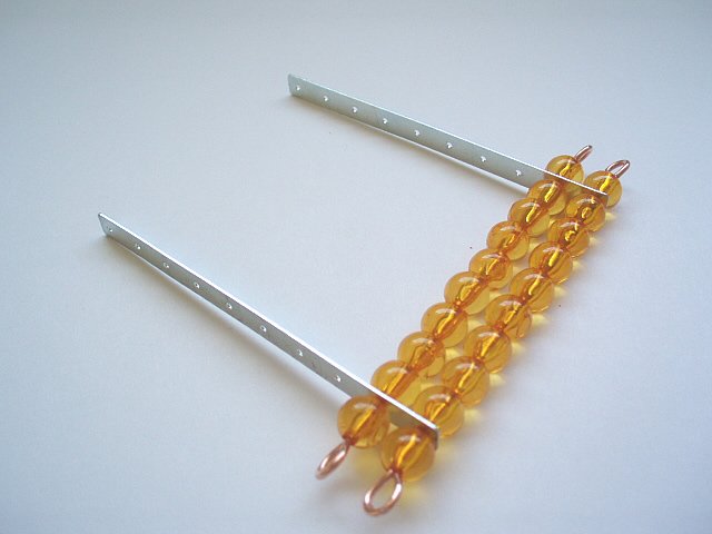 2x Connector for Making Montessori Golden Bead Squares
