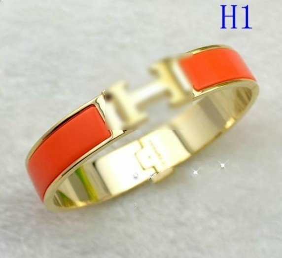 ENAMEL BRACELET LETTER H BRACELETS FOR