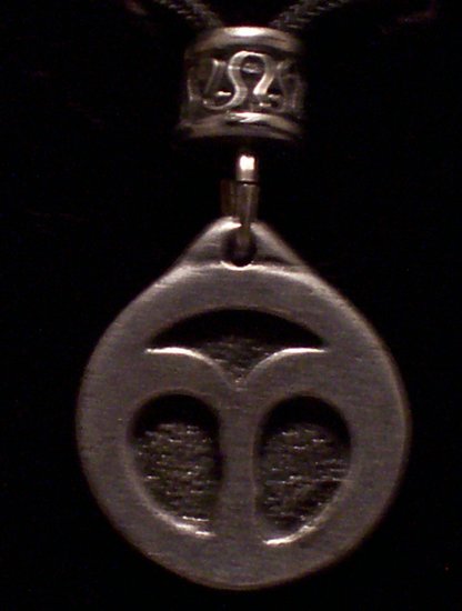 Pewter Aries Pendant