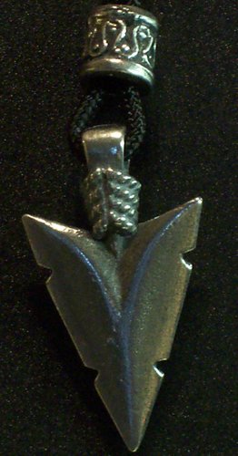 Pewter Arrowhead Pendant