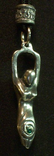 Pewter Goddess Pendant
