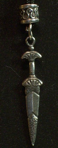 Pewter Roman Dagger Pendant