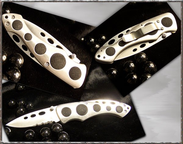 Folder Knife Serrated Pocket Knife