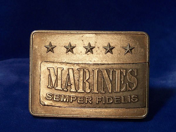 Knife Buckle Marines