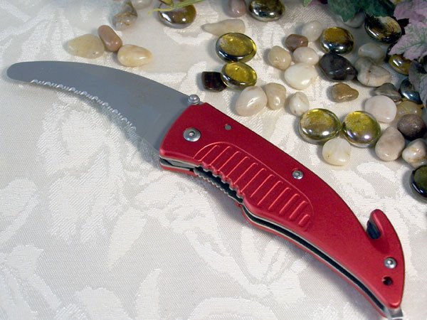 Knife Fire-Fighter RED