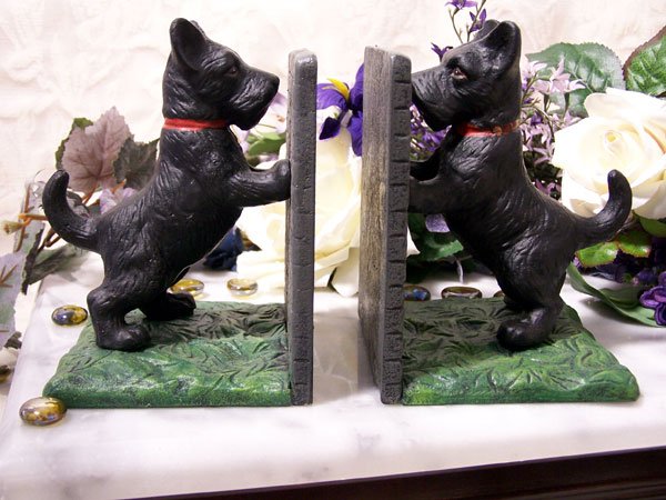 Scottie Standing Bookends