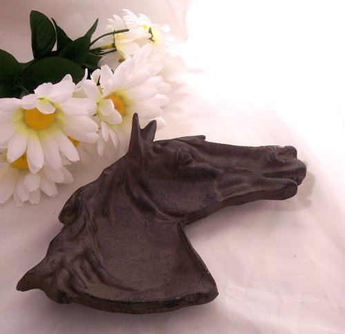 Cast Iron Horse Dish