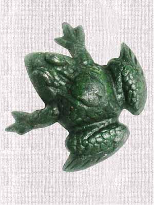 Cast Iron Dark Green Frog