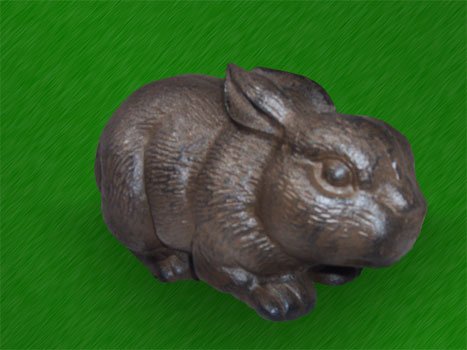 Cast Iron Rabbit Door Stop