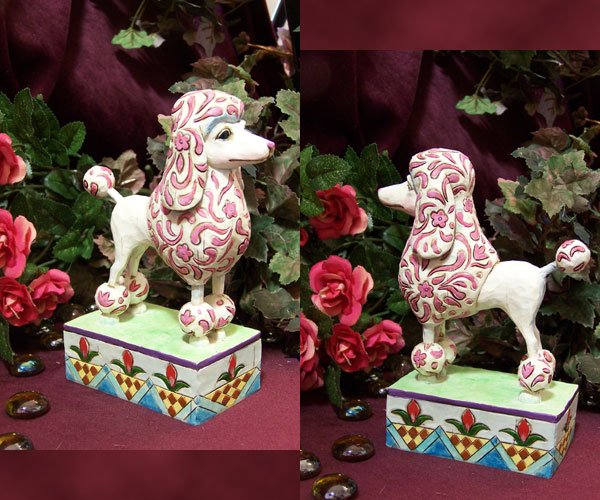 Jim Shore POODLE Lulu
