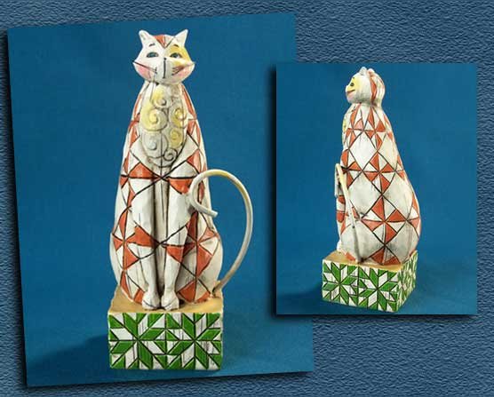Cat Orange Figurine Jim Shore